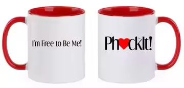 Ph❤️ckIt! I’m Free to Be Me Coffee Mug